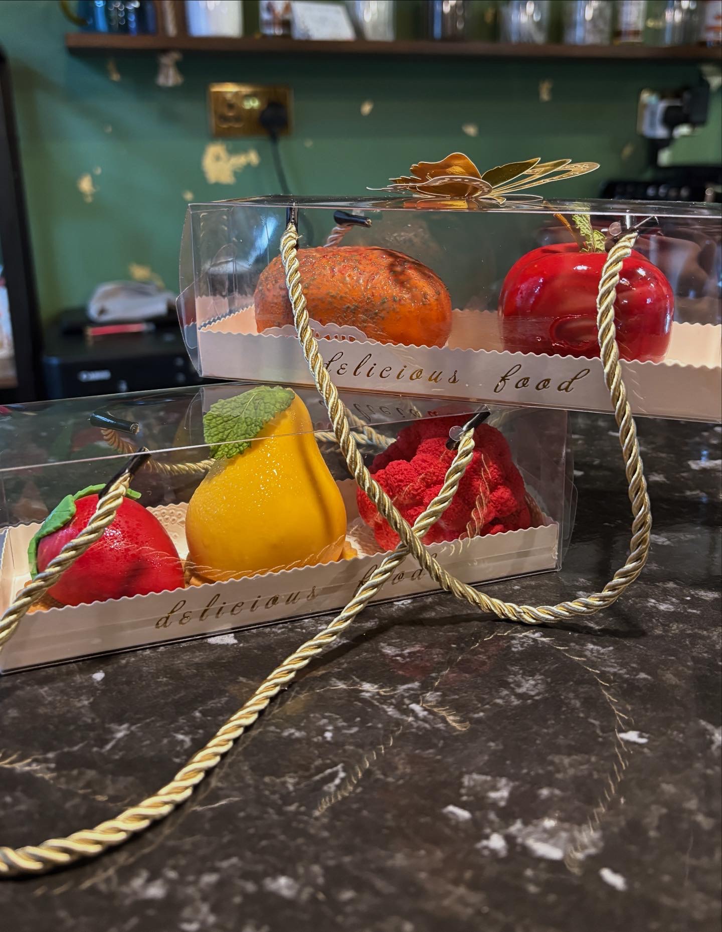 Arranged Food and Objects