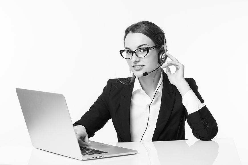 portrait-happy-smiling-cheerful-beautiful-young-support-phone-operator-headset-with-laptop
