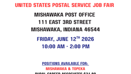 UNITED STATES POSTAL SERVICE JOB FAIR JUNE 12TH 2026