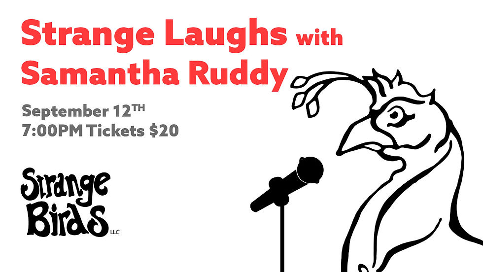A night of Stand Up with Samantha Ruddy