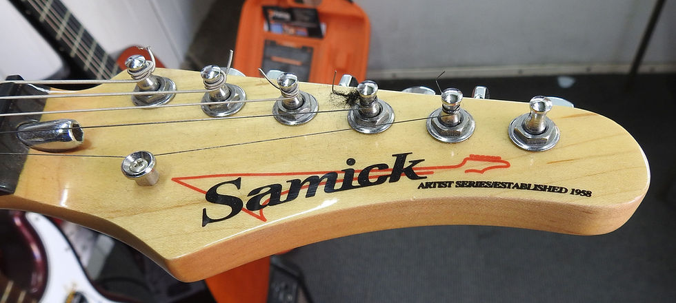 Thumbnail: Sammick Artist series Electric Guitar virtually  as new in quality hard case