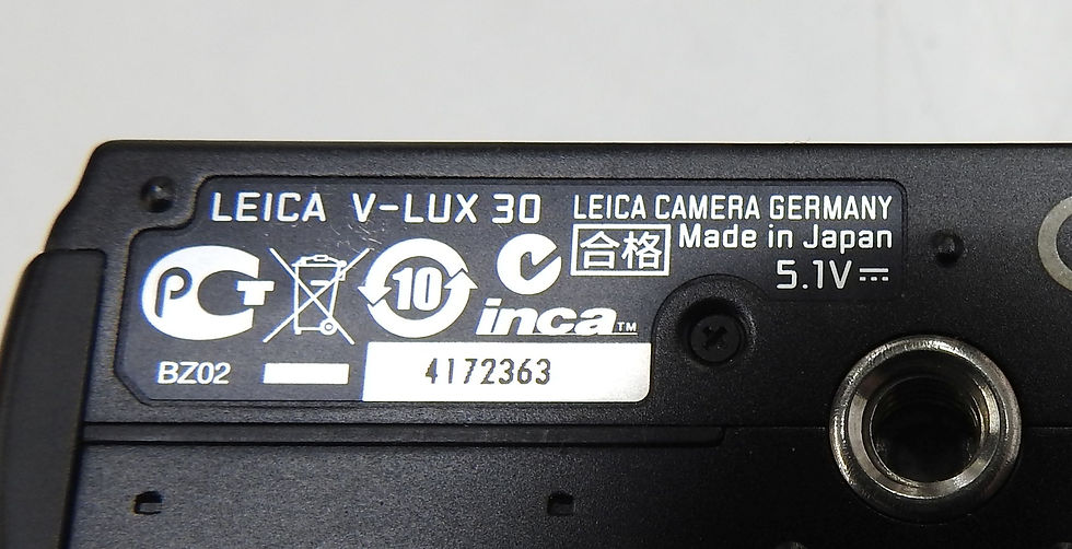 Thumbnail: Leica V-Lux 30 with leather case