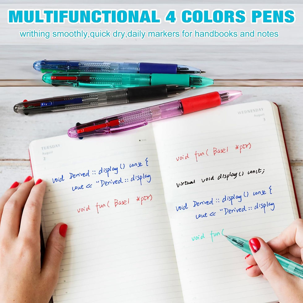 Thumbnail: Transparent 4 in 1 Color Pen