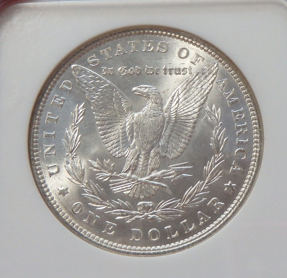 Thumbnail: 1887 (Vam-12) Morgan Dollar - MS65