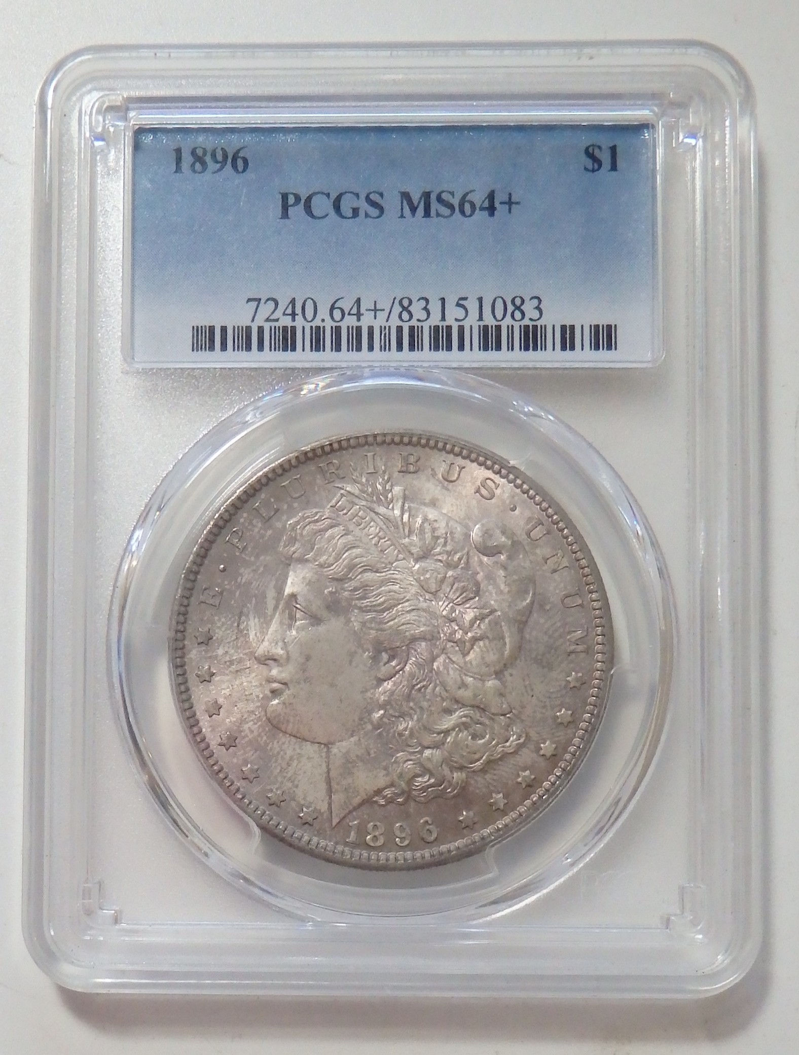 1896 Morgan Dollar - MS64+