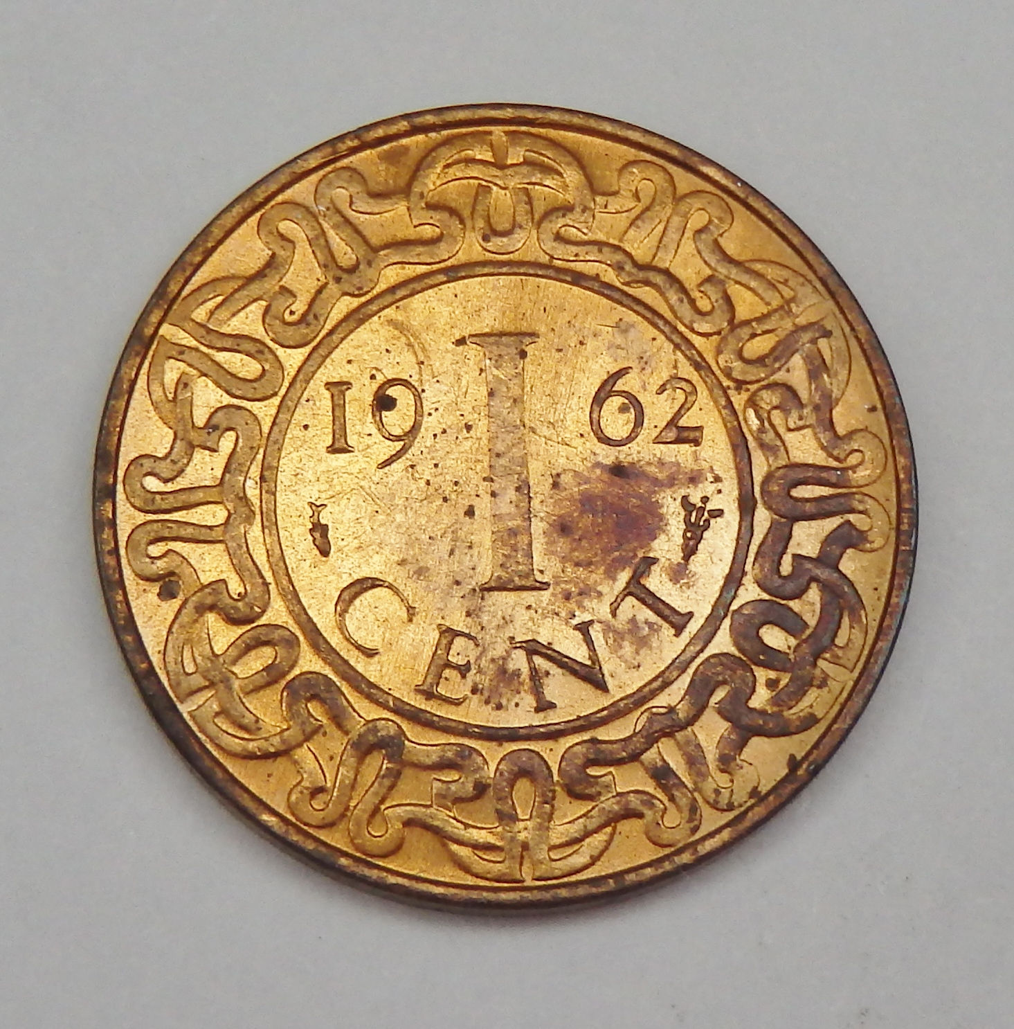 Suriname - Cent - 1962