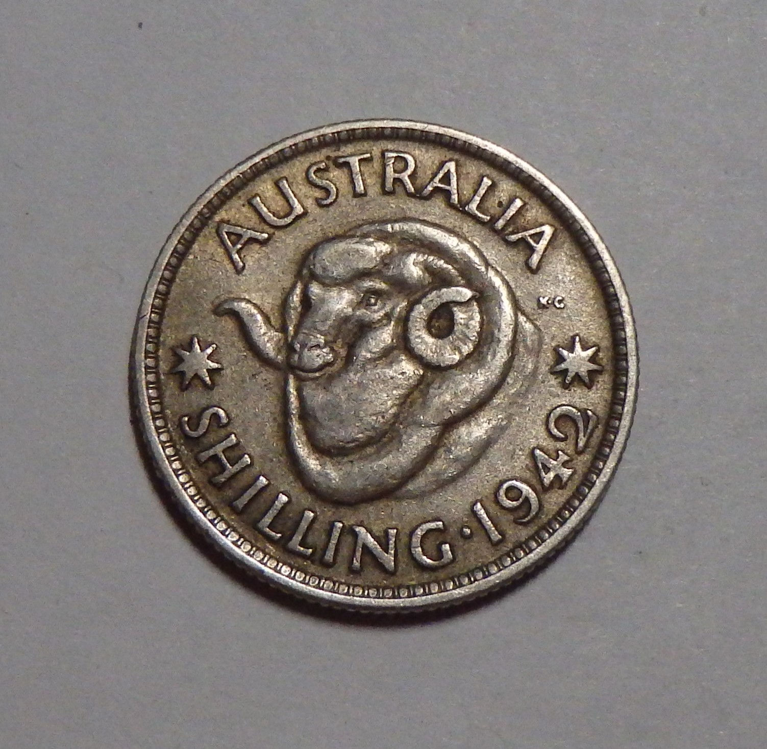 Australia - Shilling - 1942