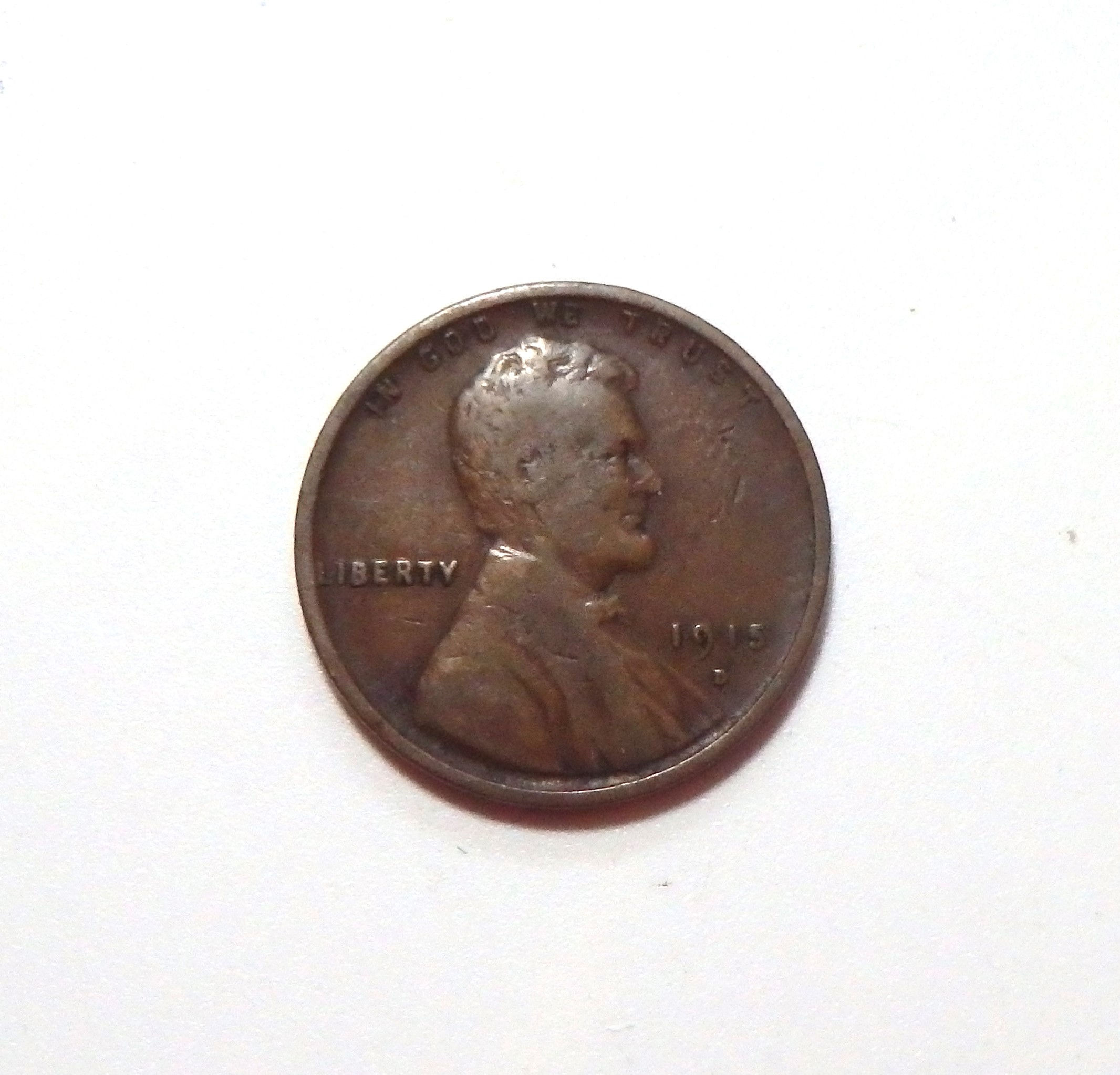 1915-D Lincoln Cent - Fine
