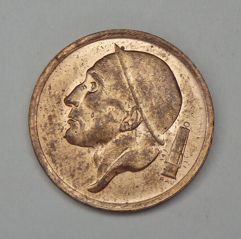 Thumbnail: Belgium - 20 Centimes - 1953
