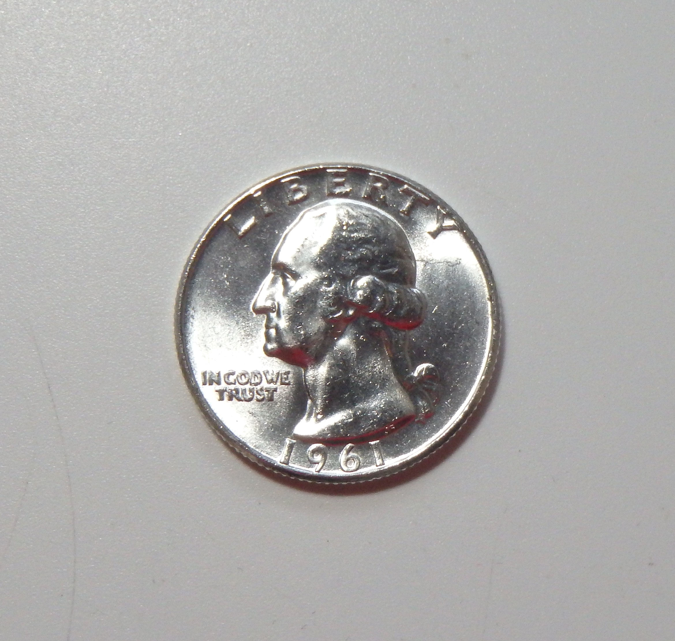 1961-D Washington Quarter - Brilliant Uncirculated