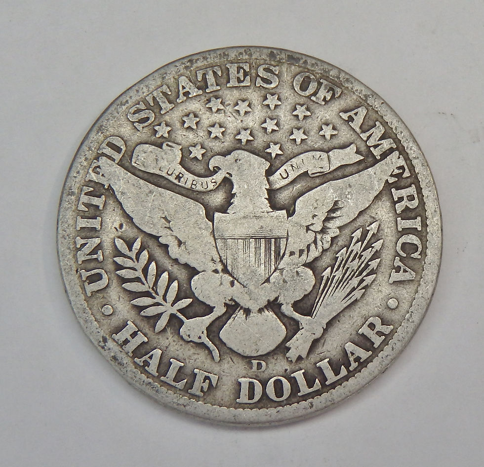 Thumbnail: 1912-D Barber Half Dollar