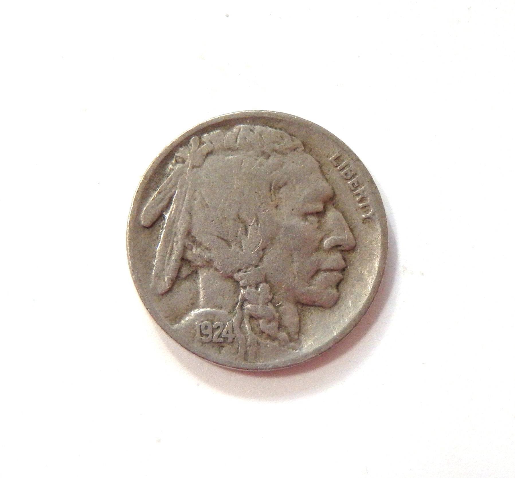 1924-D Buffalo Nickel - Fine