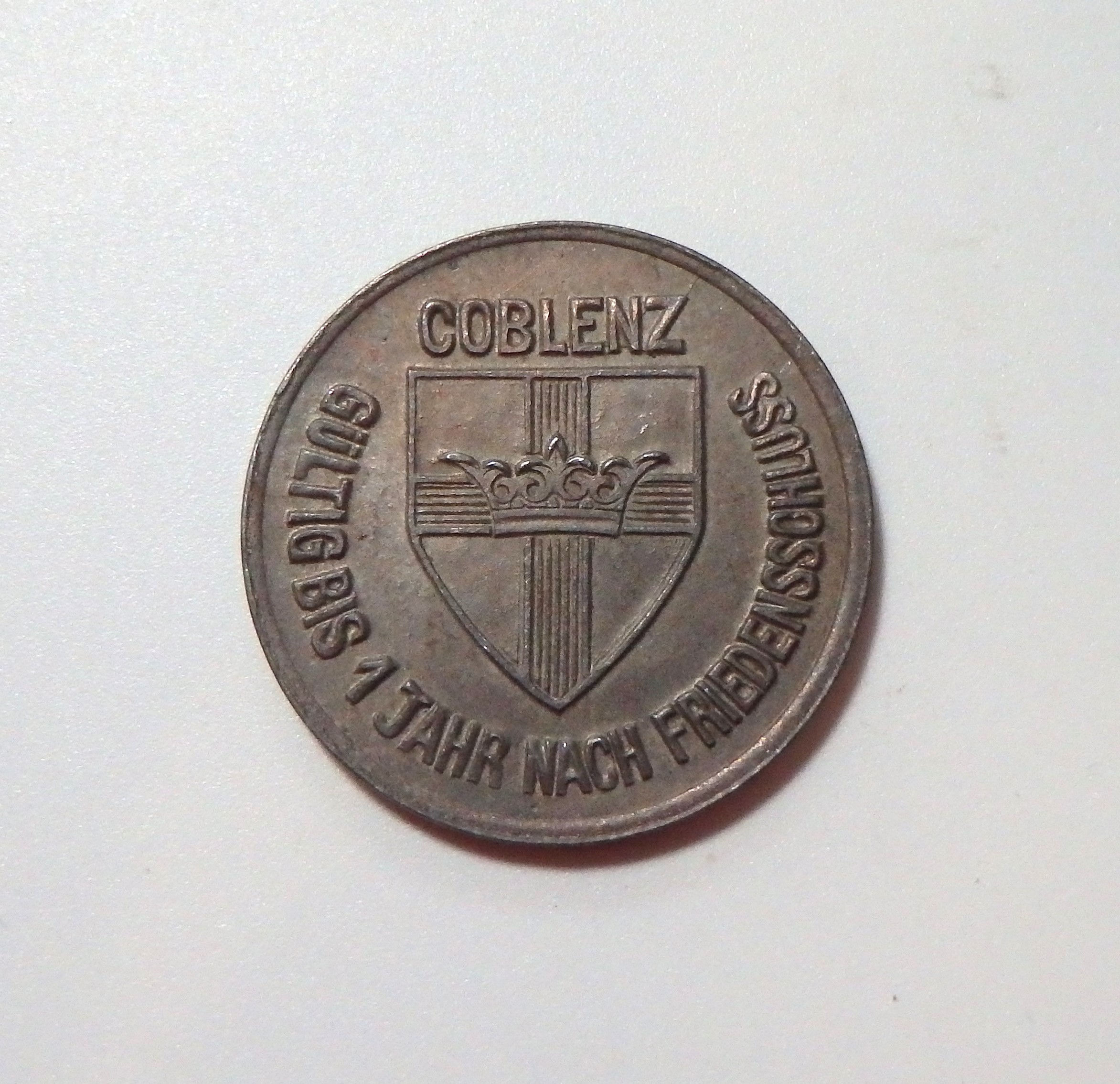 Germany (Coblenz) - 25 Pfennig - 1918