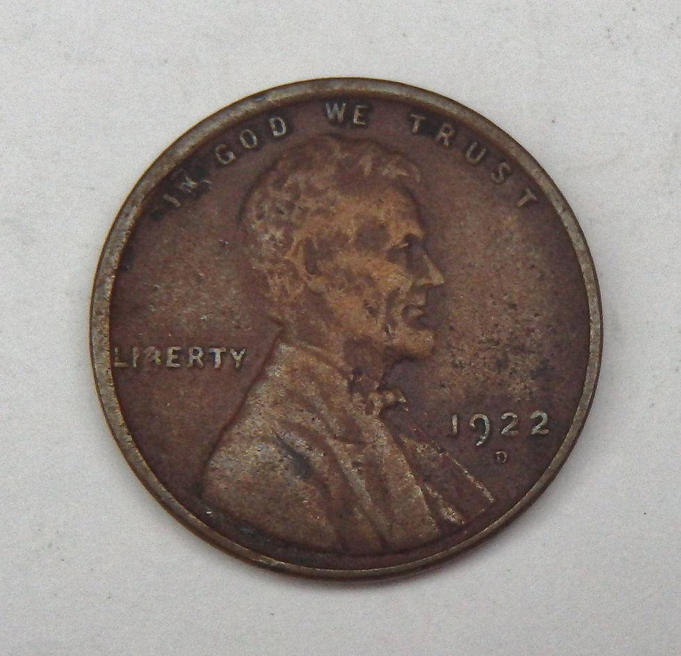 Thumbnail: 1922-D Lincoln Cent