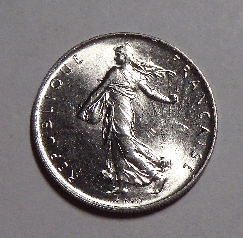 Thumbnail: France - Franc - 1960