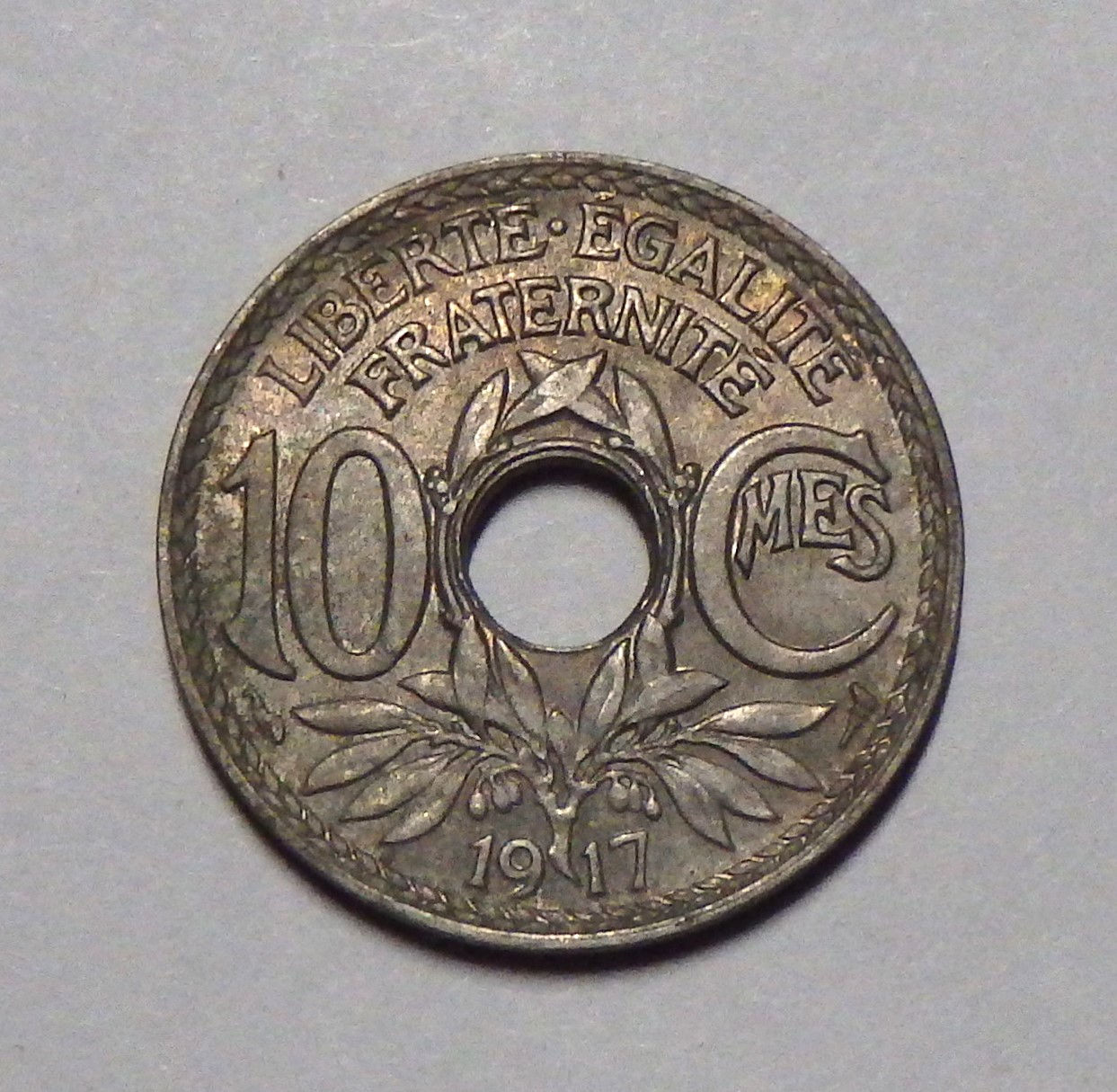 France - 10 Centimes - 1917