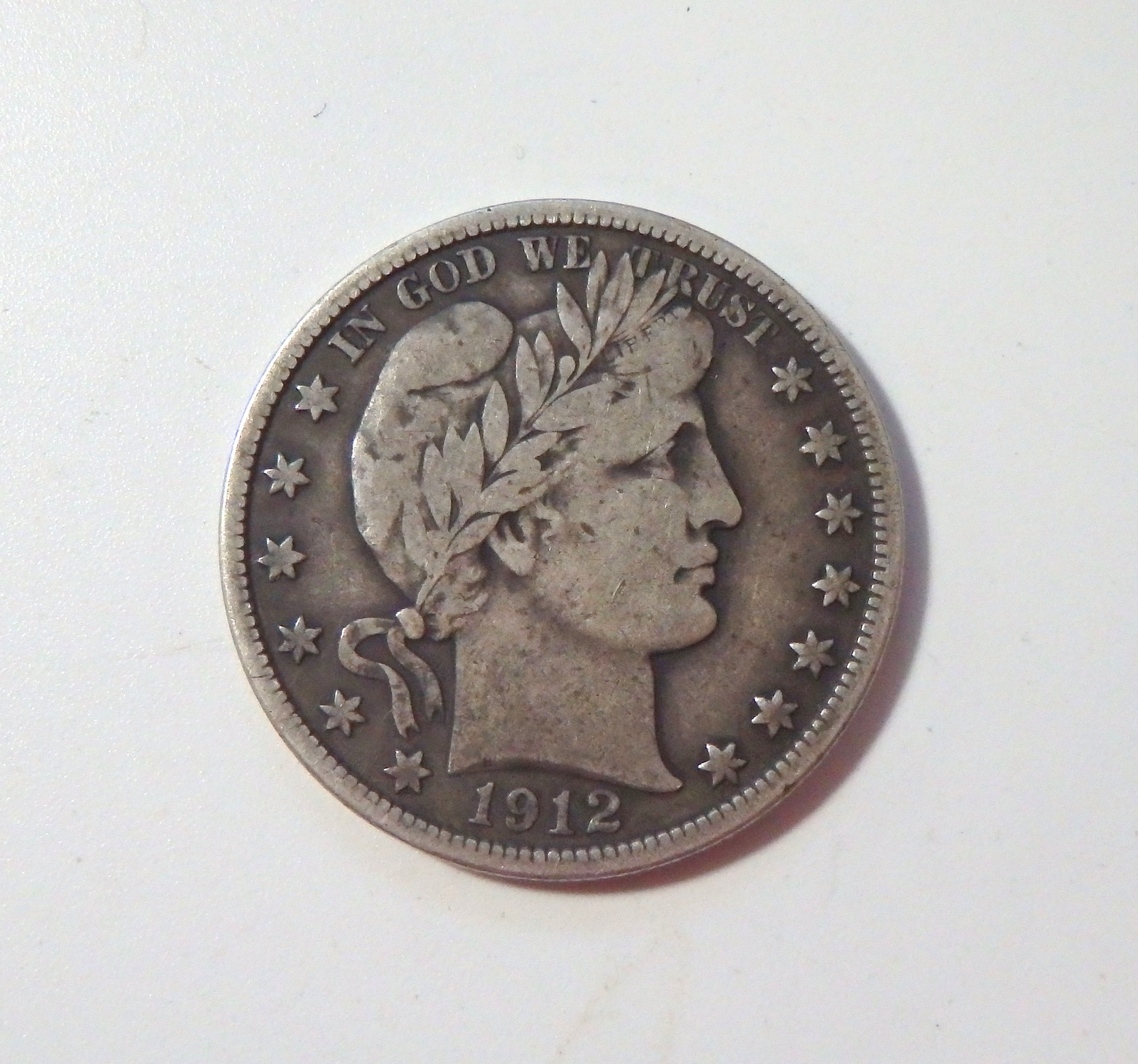 1912 Barber Half Dollar - Fine
