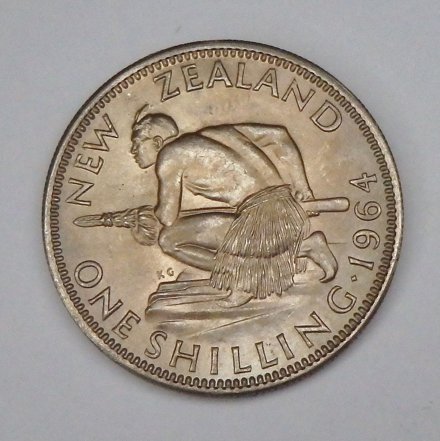 New Zealand - Shilling - 1964
