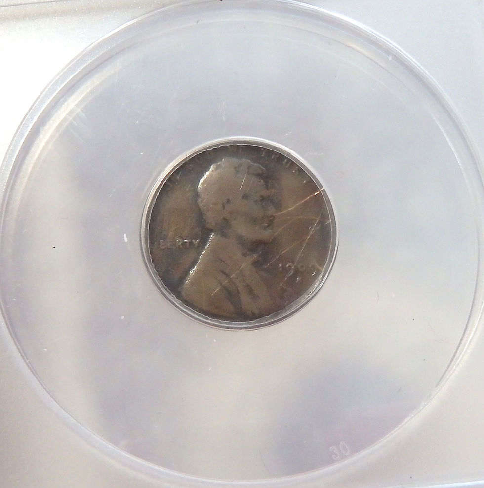 Thumbnail: 1909-S VDB Lincoln Cent - F12 Details