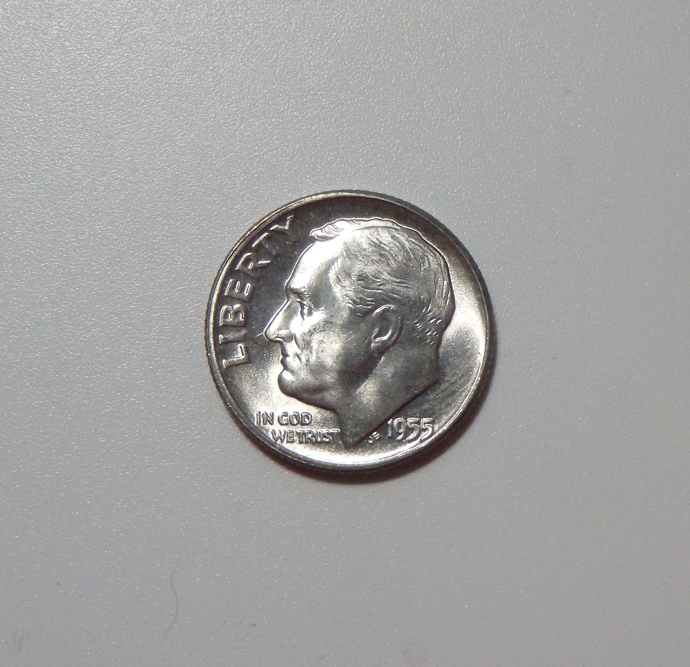 1955 Roosevelt Dime - Brilliant Uncirculated