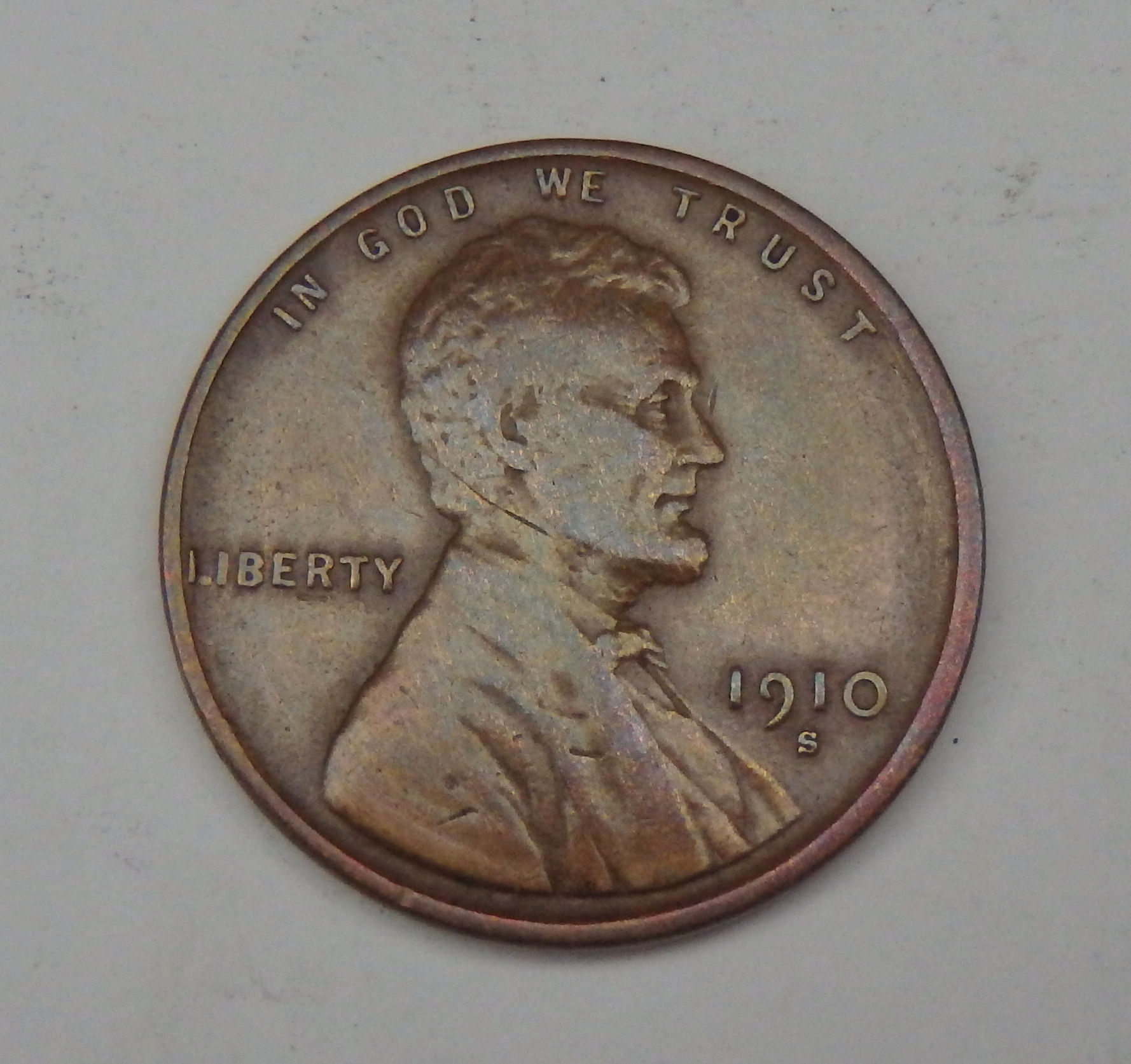 1910-S Lincoln Cent