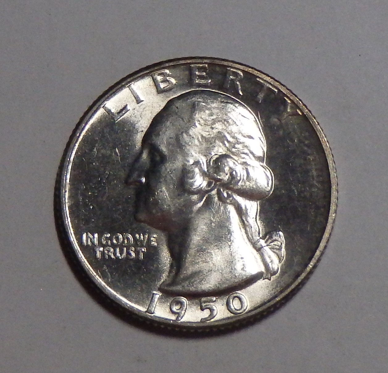 1950 Washington Quarter - Brilliant Uncirculated