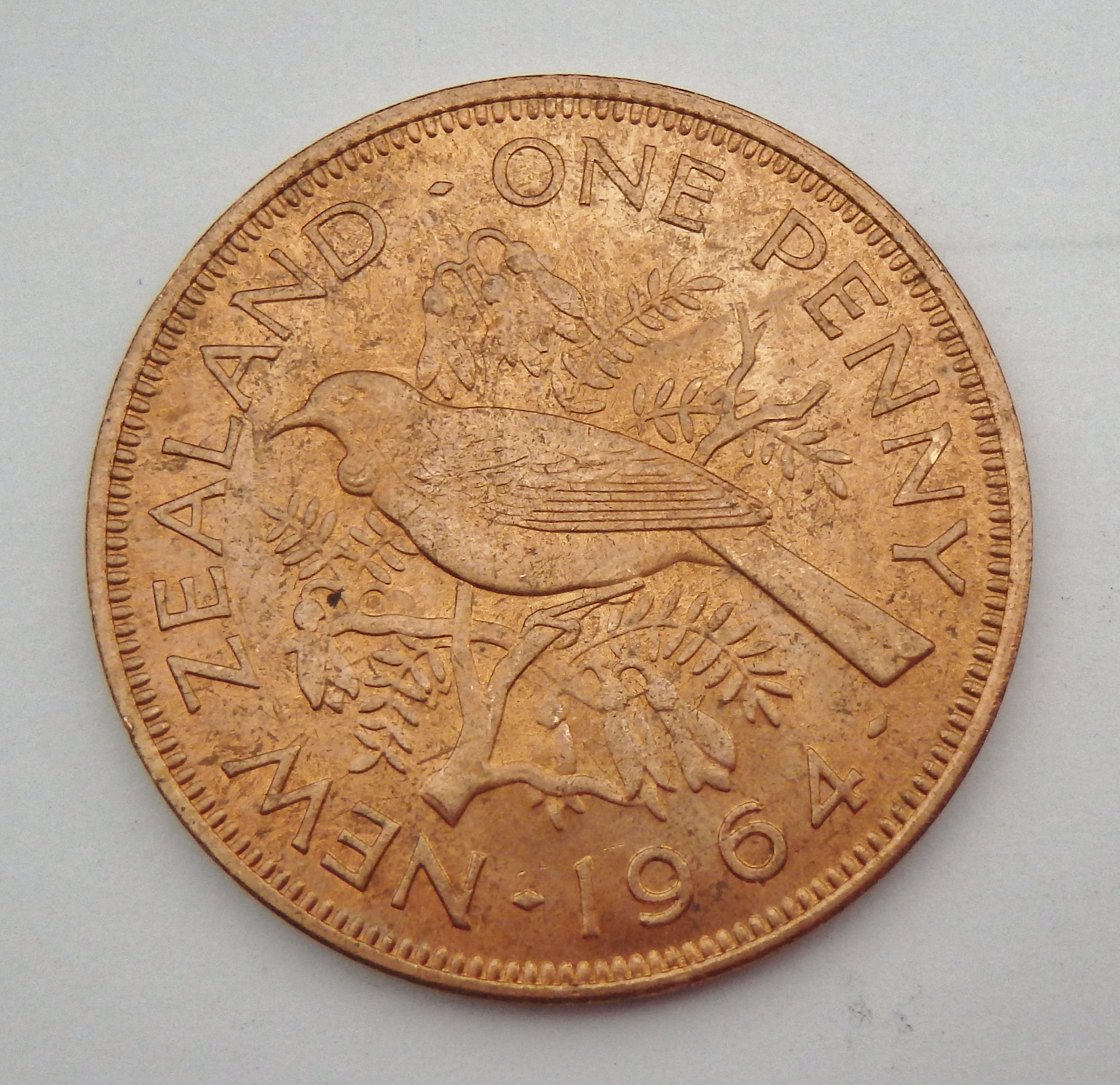 New Zealand - Penny - 1964