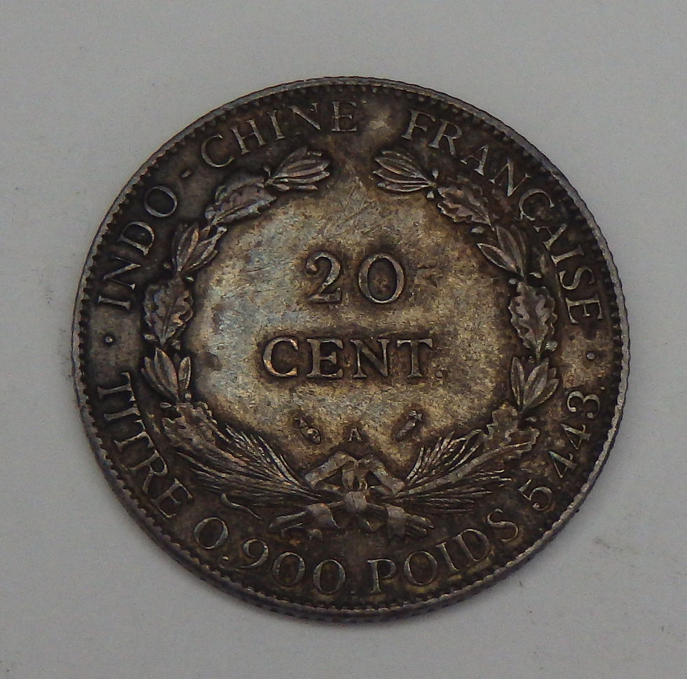 Thumbnail: French Indo-China - 20 Cents - 1885-A