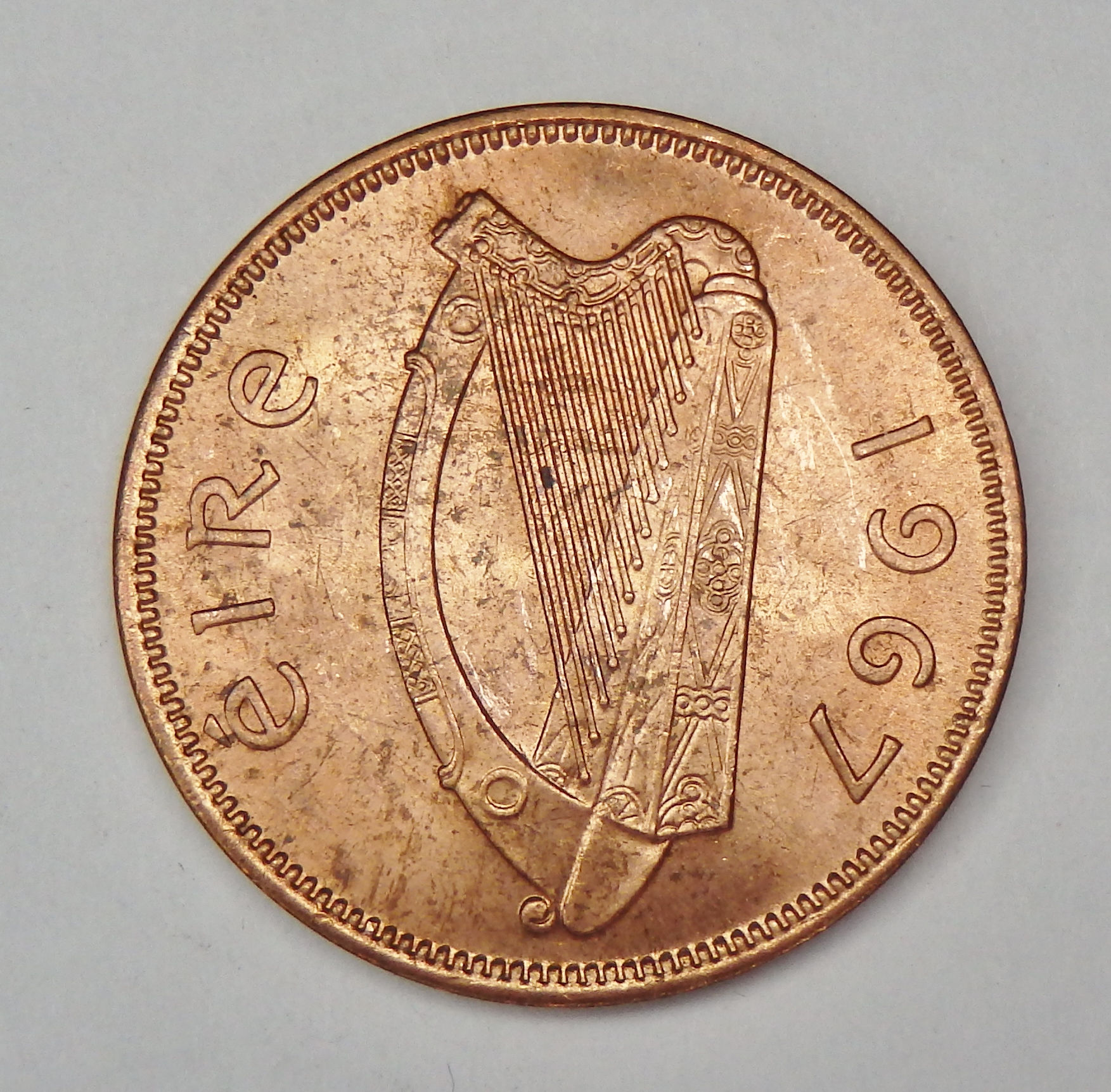 Ireland - 1/2 Penny - 1967