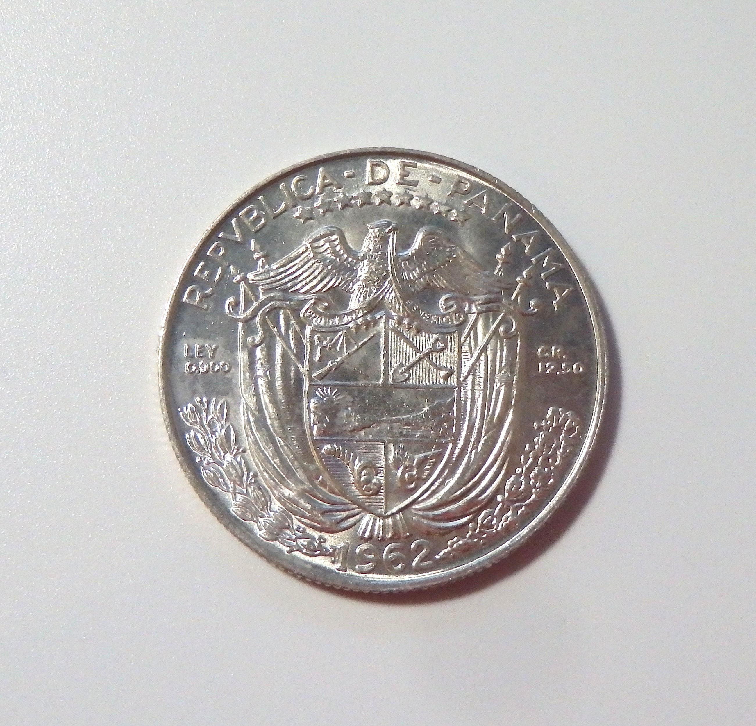 Panama - Half Balboa - 1962