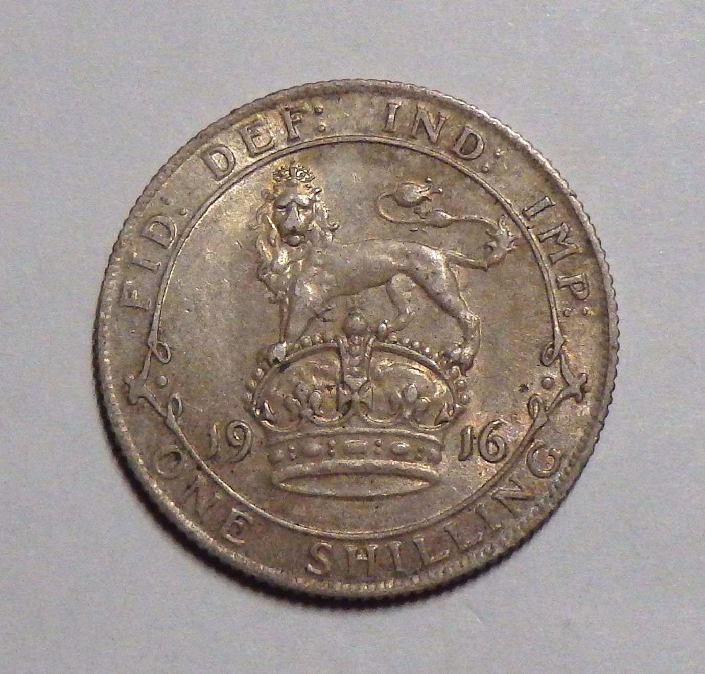 Great Britain - Shilling - 1916