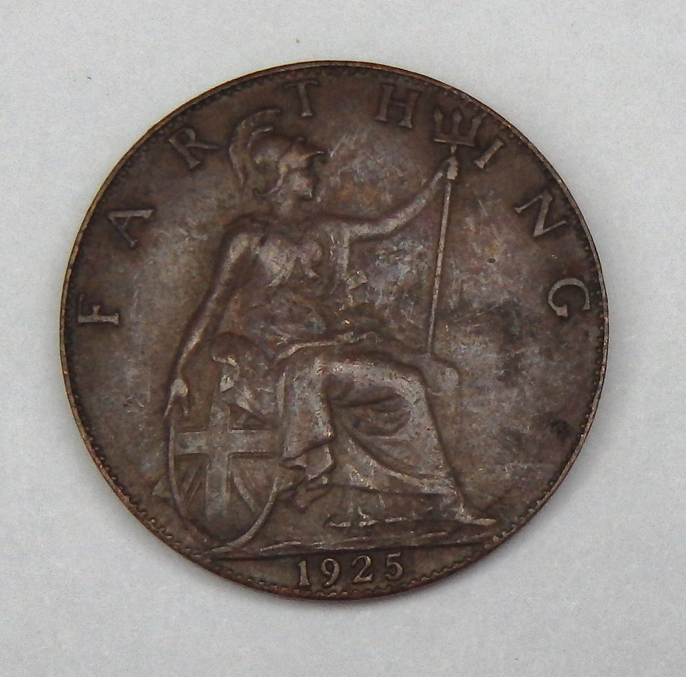Great Britain - Farthing - 1925
