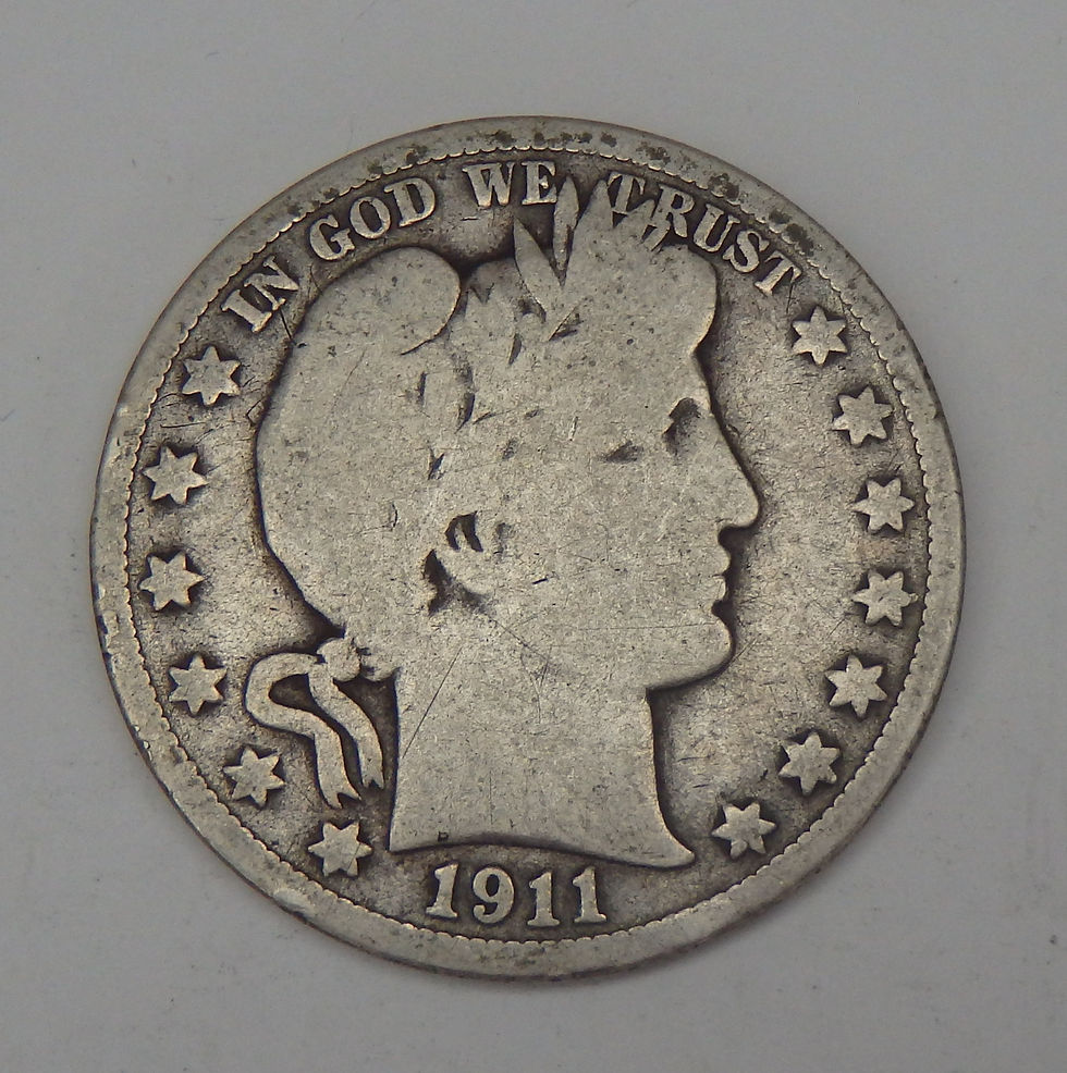 Thumbnail: 1911 Barber Half Dollar