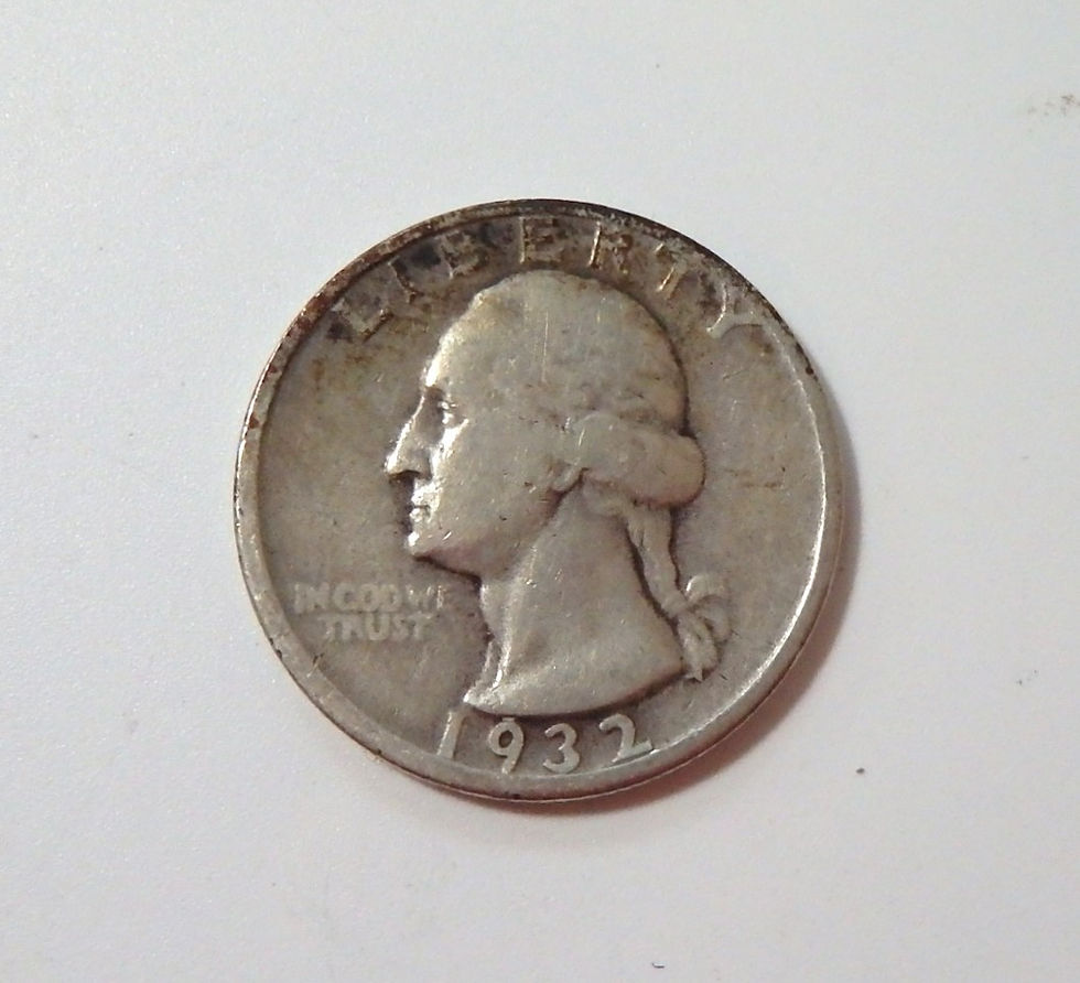 Thumbnail: 1932-D Washington Quarter - Very Good