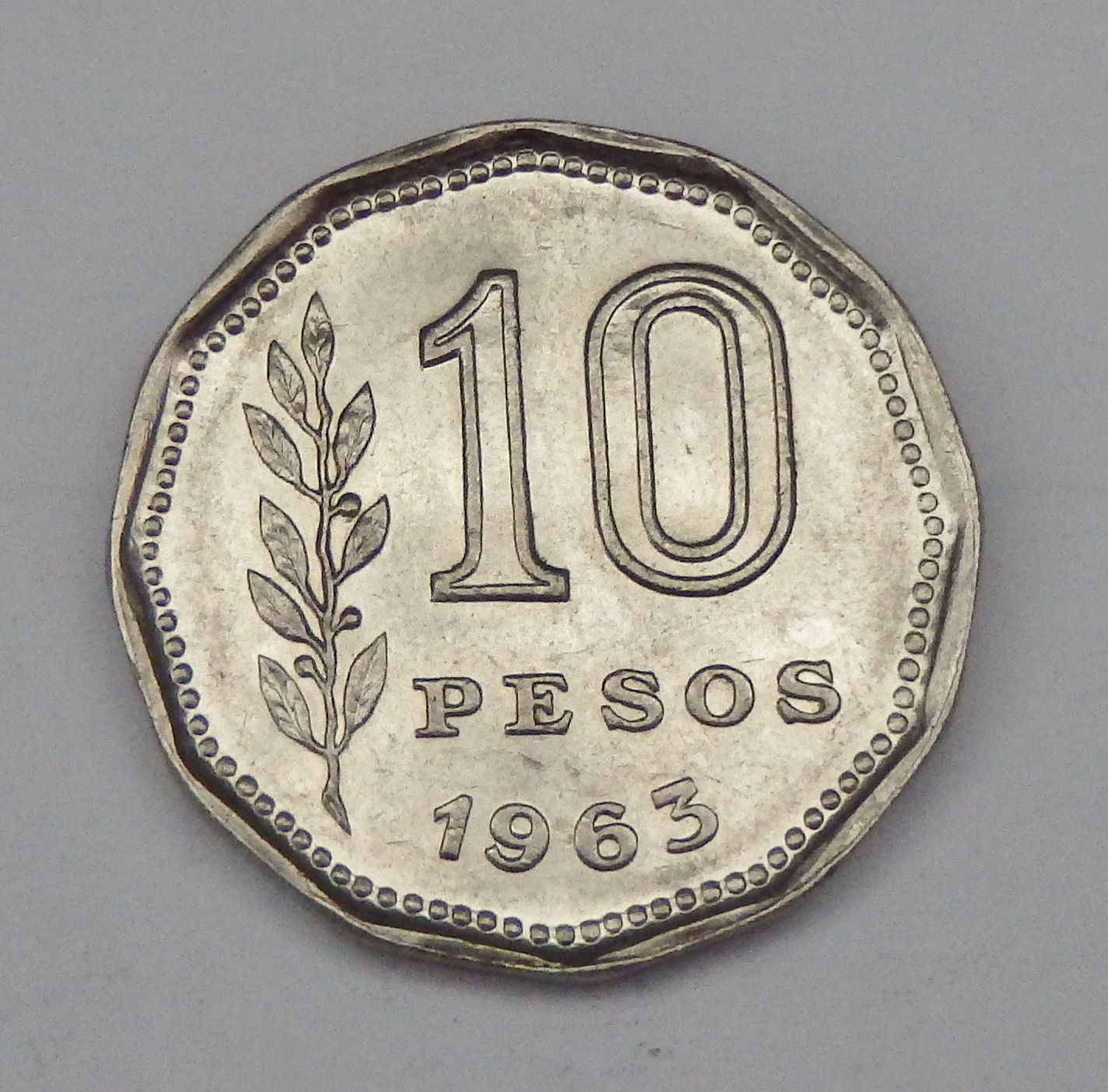 Argentina - 10 Pesos - 1963