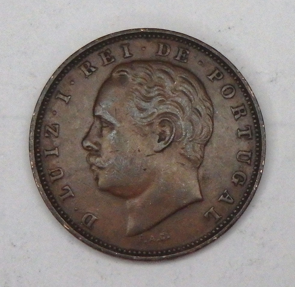 Thumbnail: Portugal - 10 Reis - 1884