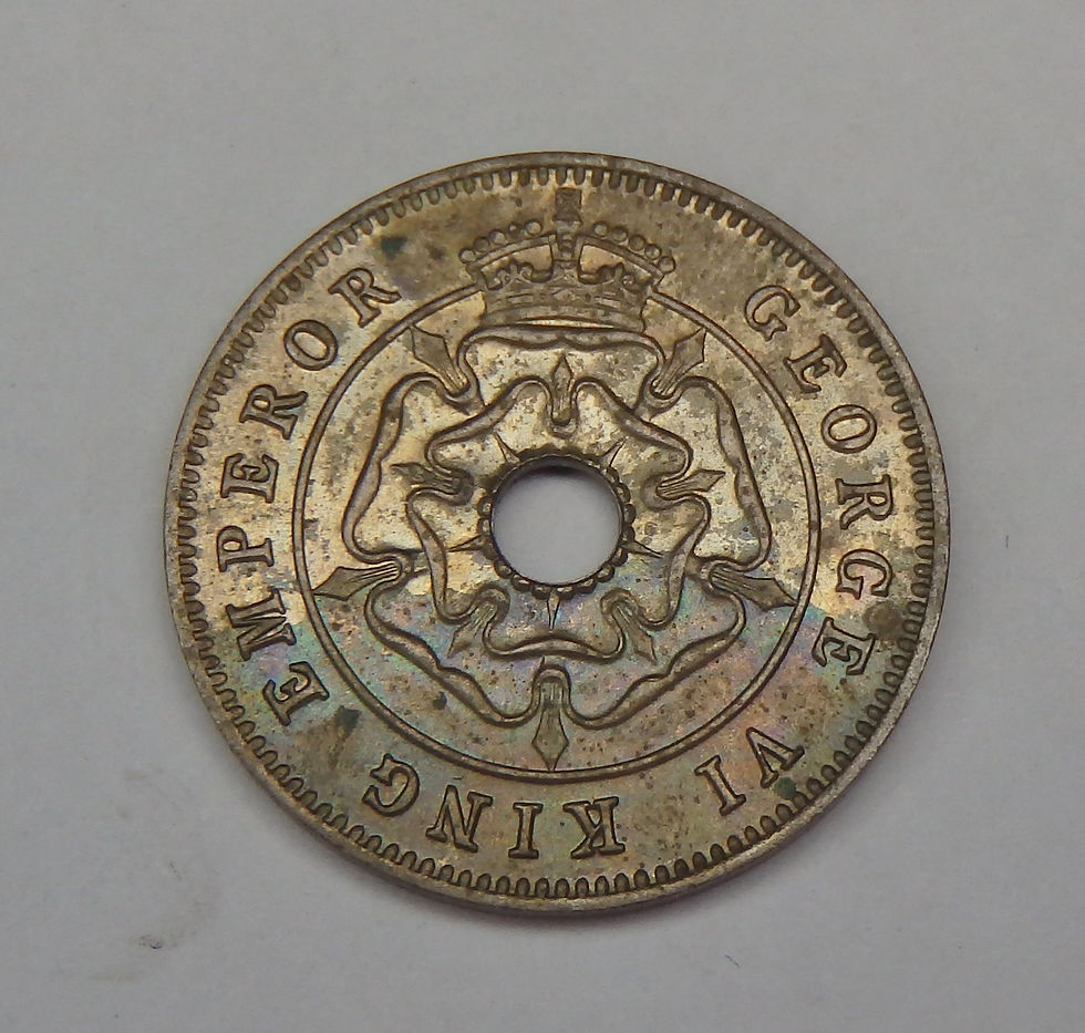 Thumbnail: Southern Rhodesia - Half Penny - 1938