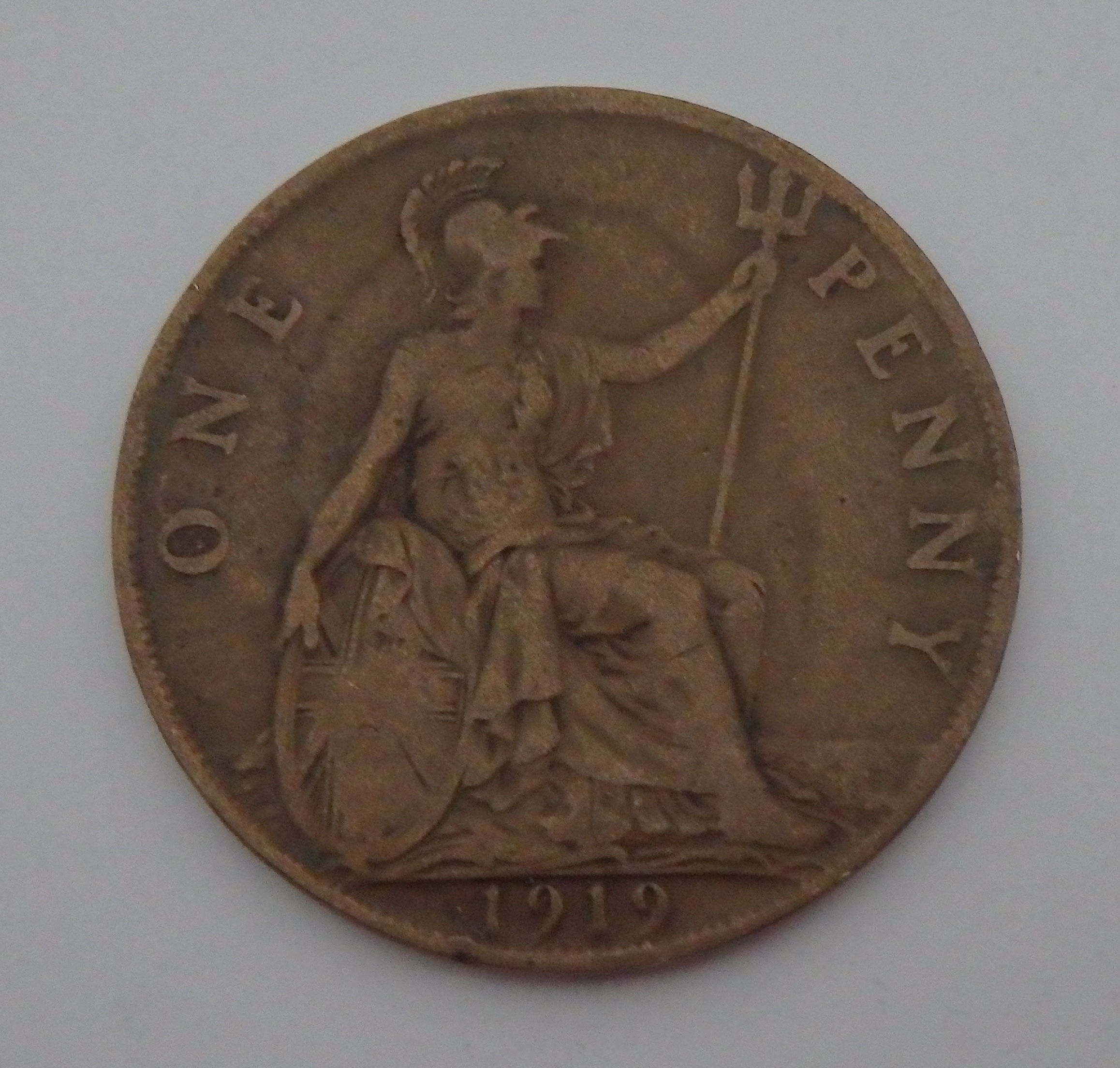 Great Britain - Penny - 1919