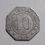 Thumbnail: Germany (Schneidemuhl) - 10 Kleingeldersatzmarke - 1916