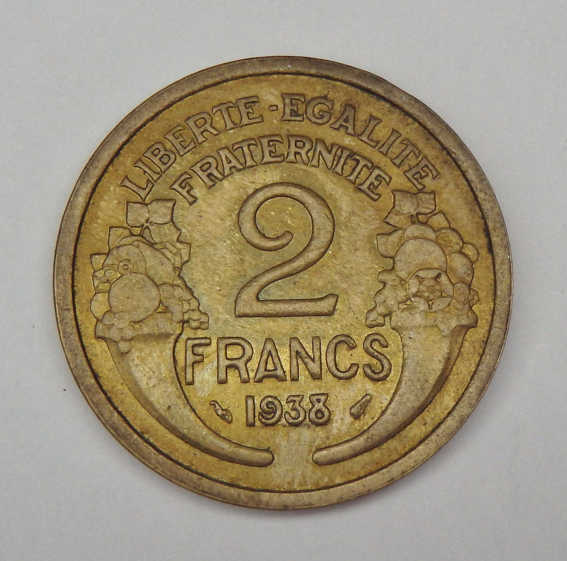 France - 2 Francs - 1938