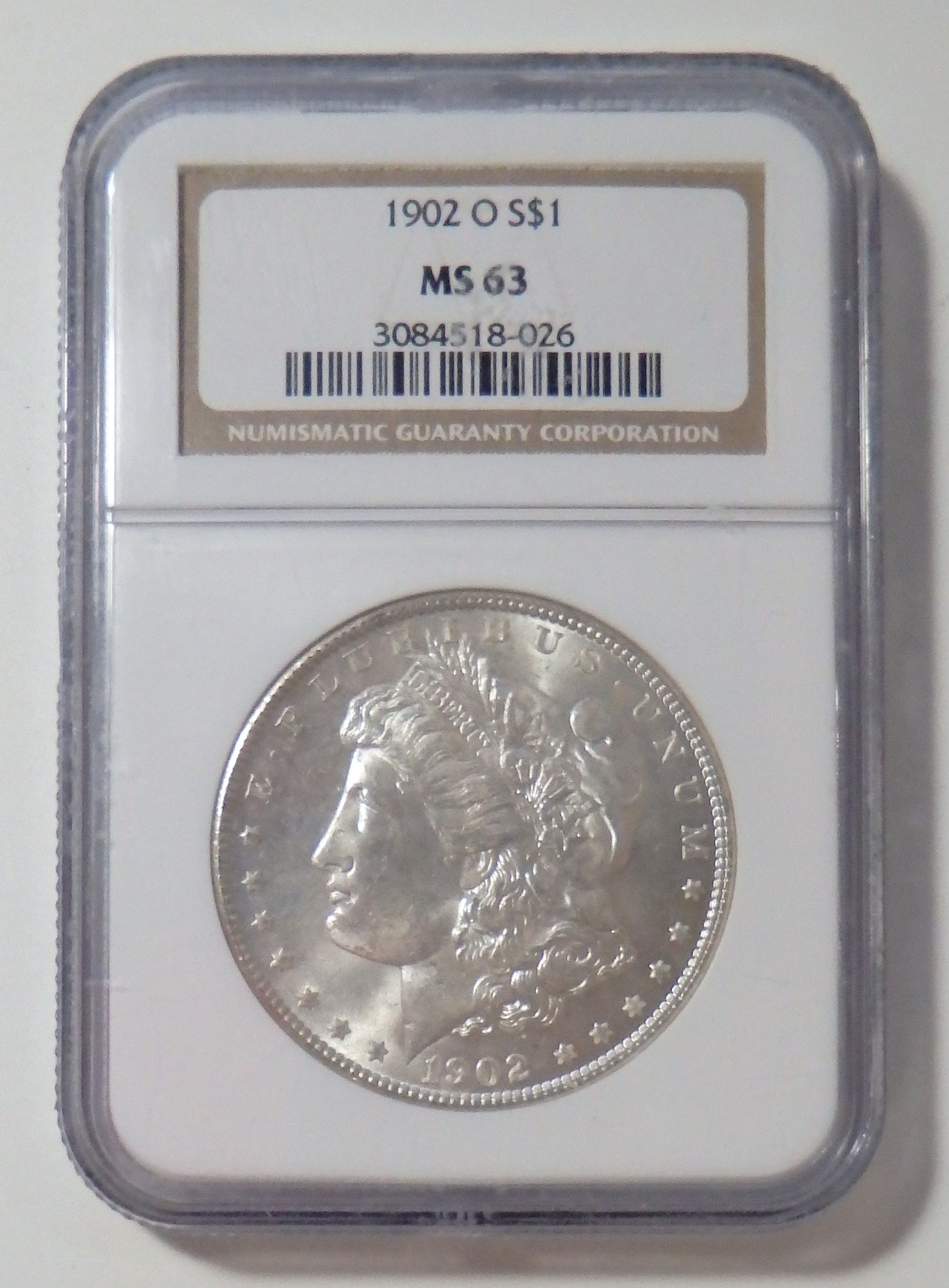 1902-O Morgan Dollar - MS63