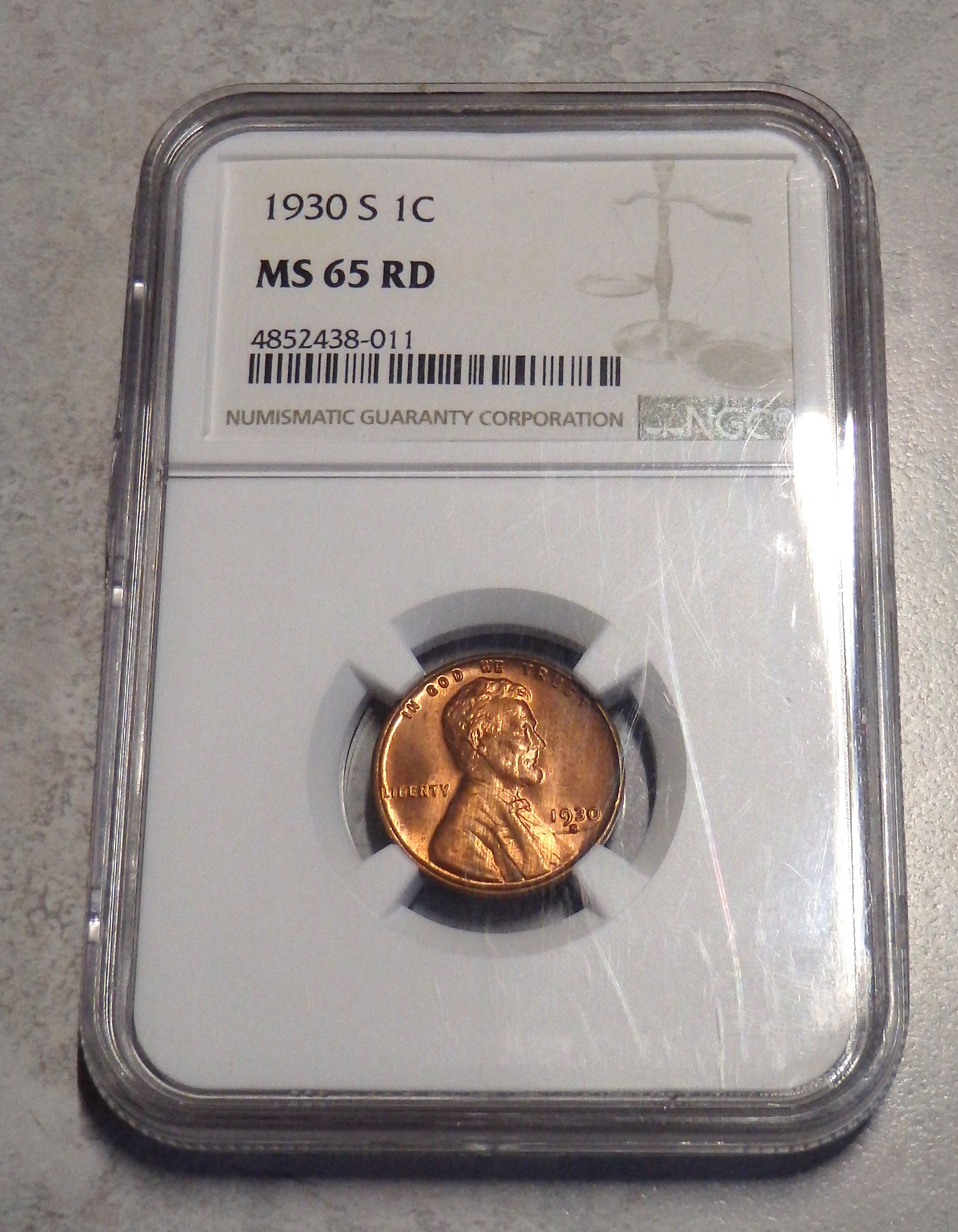 1930-S Lincoln Cent