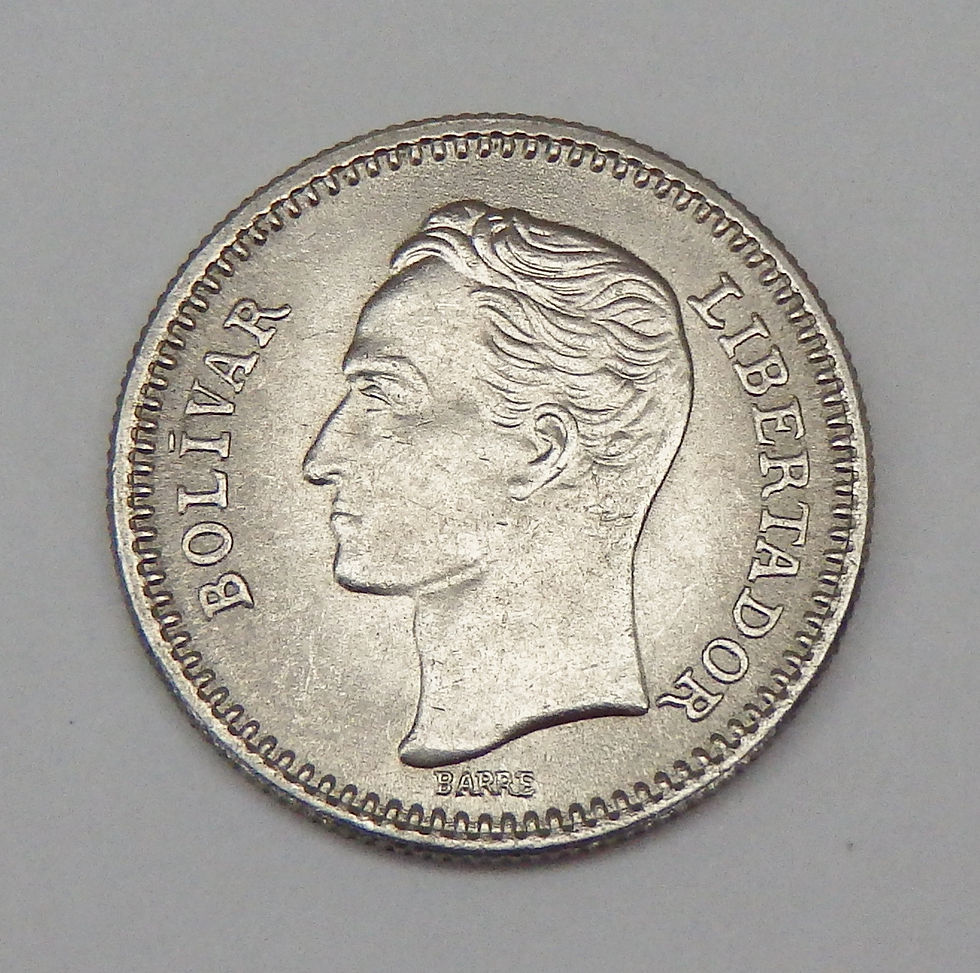 Thumbnail: Venezuela - 25 Centimos - 1965