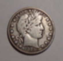 1913-D Barber Half Dollar - Very Fine