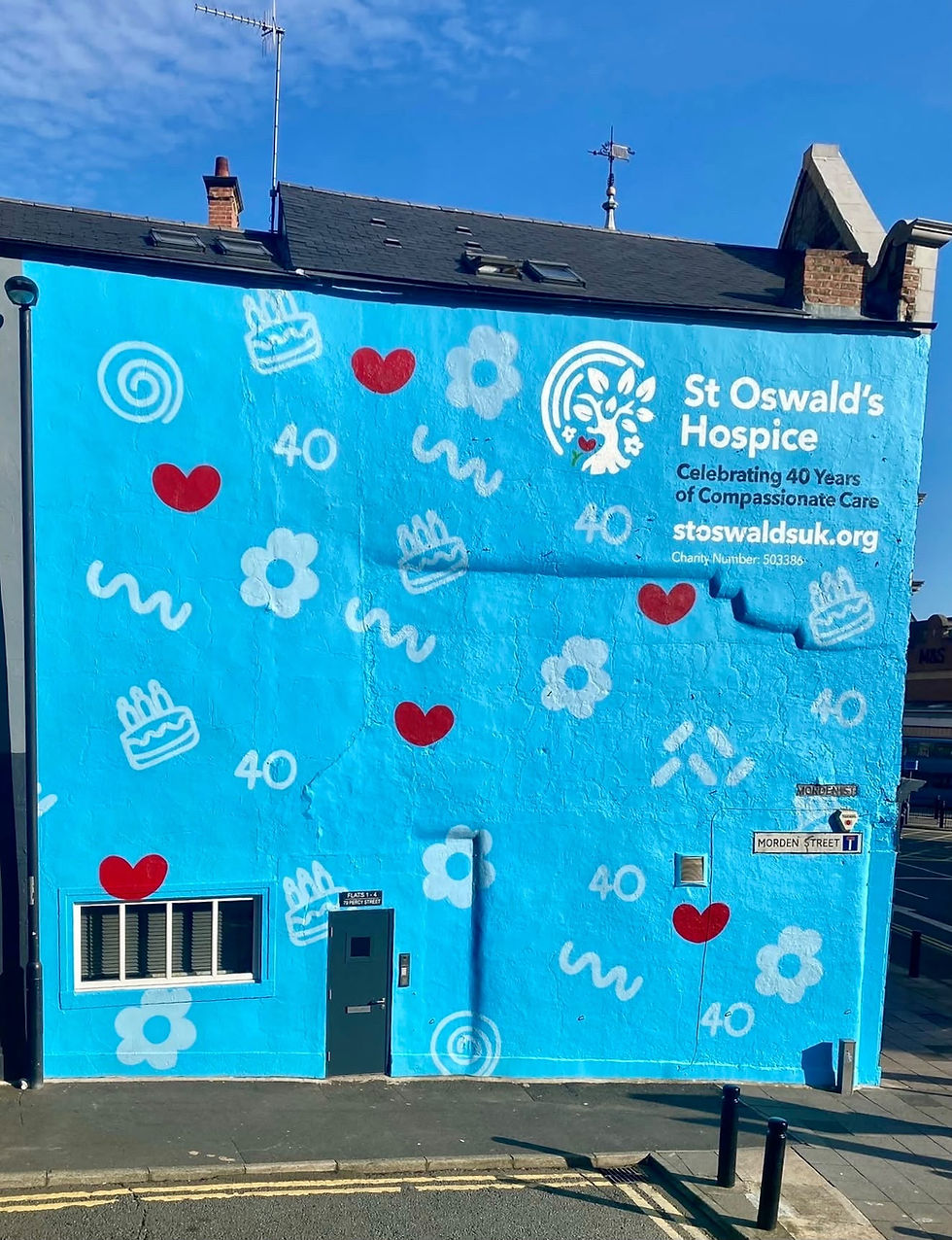 Marking 40 Years of St Oswald’s Hospice on Percy Street
