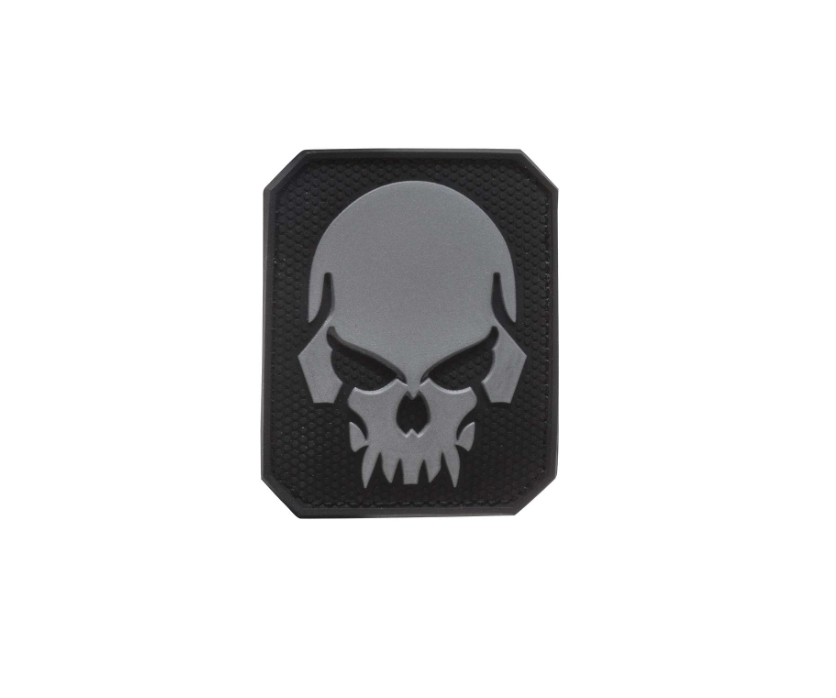 Skull Black Patch