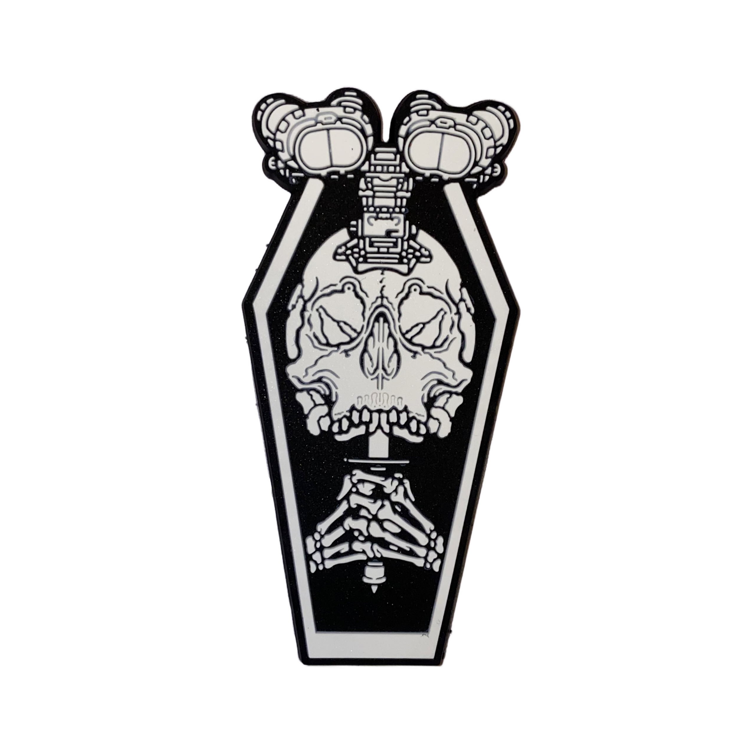 Tactical Skull Head with NVG Patch