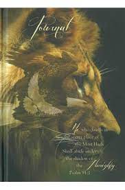 Psalm 91:1 Lion A5 Hardcover Journal