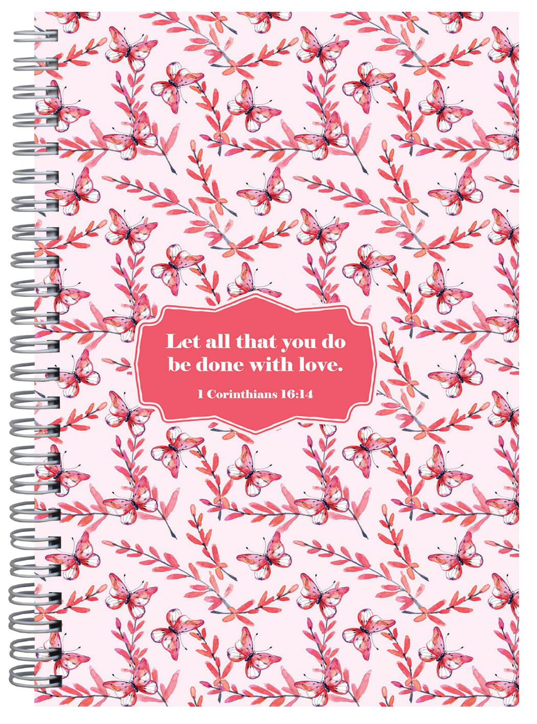 Let All That You Do Wire O Hard Cover Journal