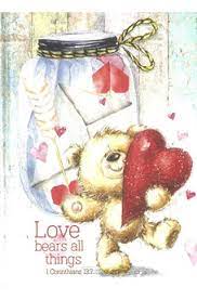 Love Bears All Things A5 Hardcover Journal